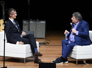 David Israelite and Lucian Grainge (CEO of Universal Music Group)